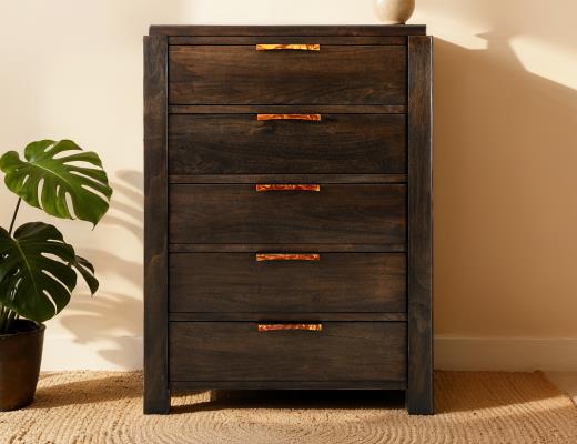 Raramuri, 5 Drawer Chest
