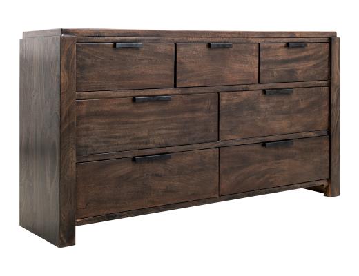 Raramuri, 7 Drawer Dresser and Mirror