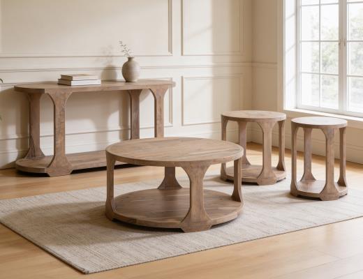 Balam, 1 Shelf, Sofa Table