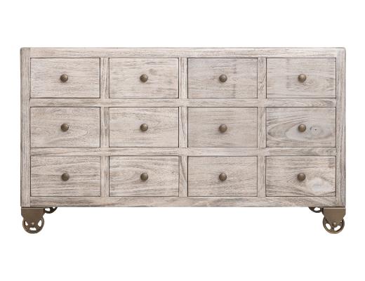 Oslo, 12 Drawer Console