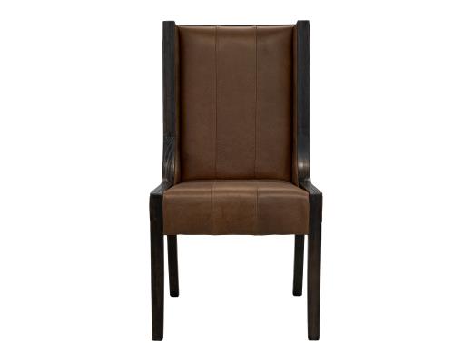 Set of 2 Balam, Upholstered Chair (100% Leather)