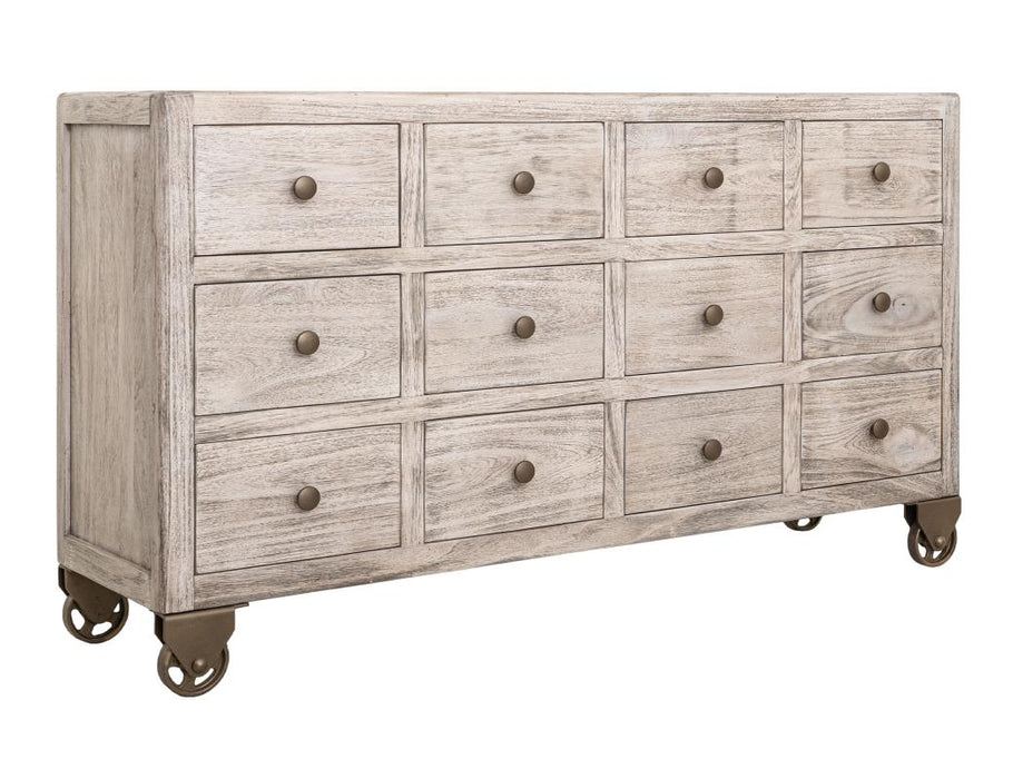 Oslo, 12 Drawer Console