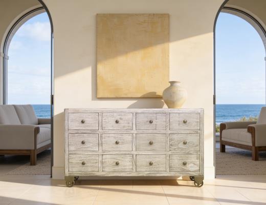 Oslo, 12 Drawer Console