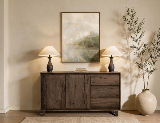 Savia, 3 Drawer & 2 Door , Console