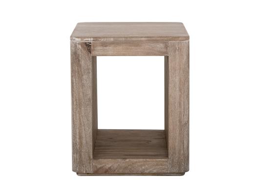 Set of 2 Balam, 1 Shelf , Chairside Table