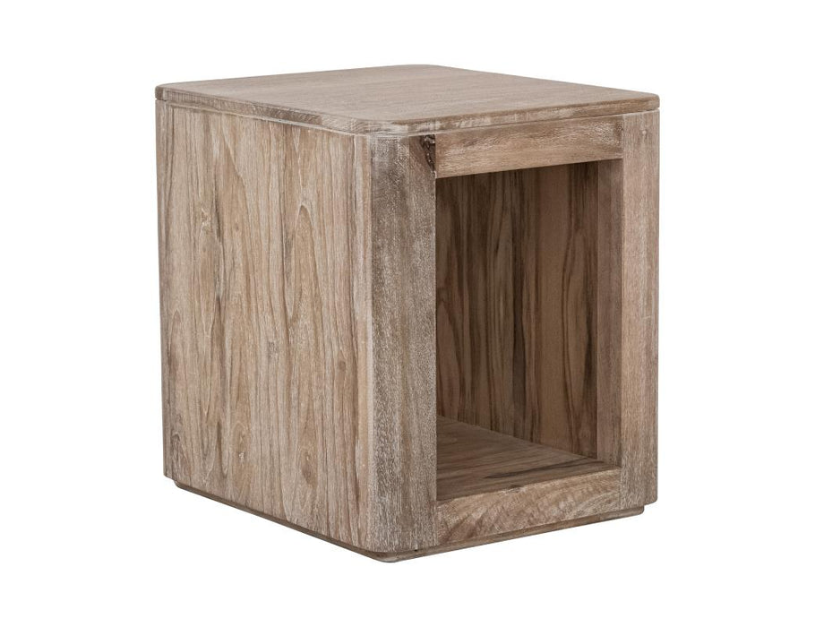 Set of 2 Balam, 1 Shelf , Chairside Table