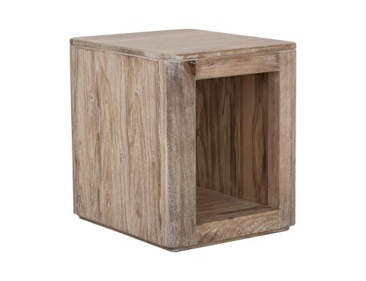 Set of 2 Balam, 1 Shelf , Chairside Table
