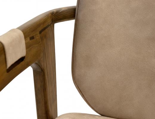 Set of 2 Silver, Poly Suede Upholstered Chair