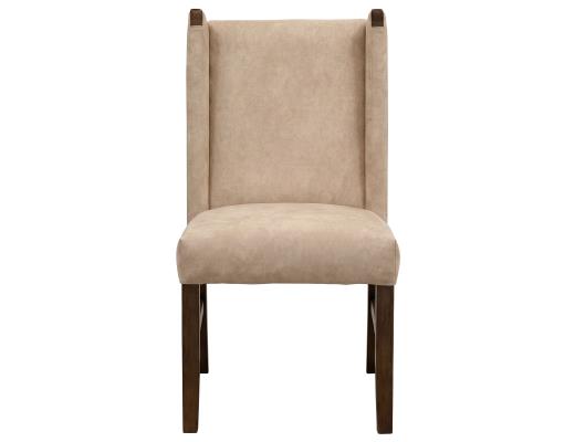Set of 2 Forge, Poly Suede Upholstered Chair
