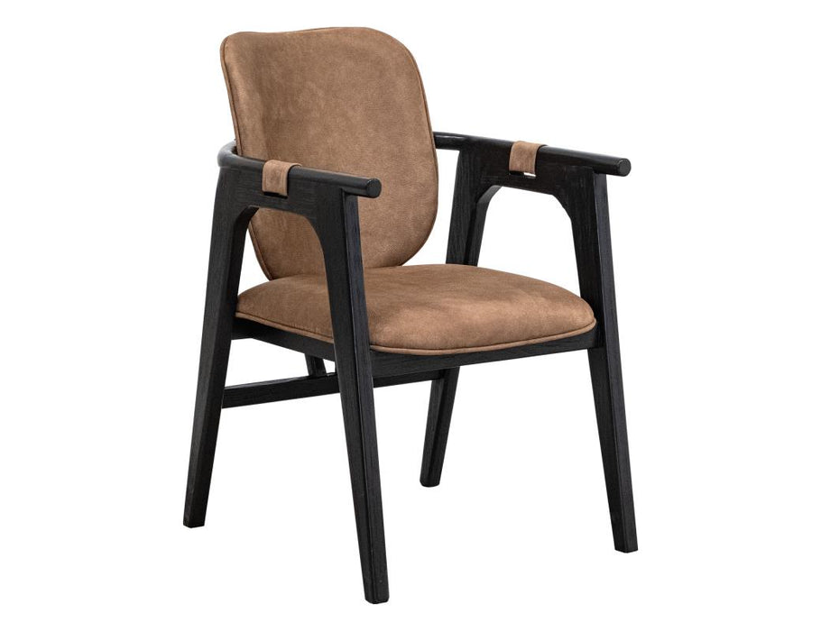 Set of 2 Forge, Poly Suede Upholstered Chair
