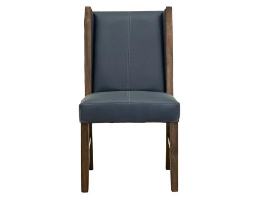 Set of 2 Forge, Upholstered Chair (100% Leather)