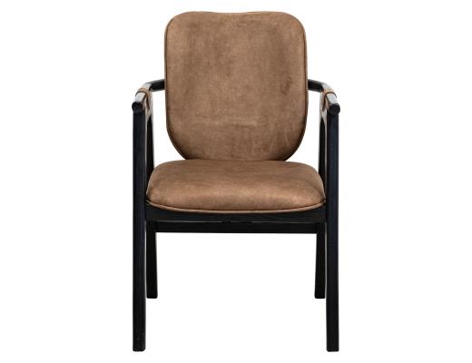 Set of 2 Forge, Poly Suede Upholstered Chair