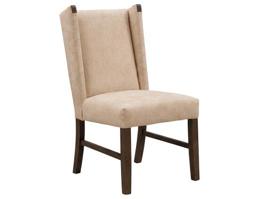 Set of 2 Forge, Poly Suede Upholstered Chair
