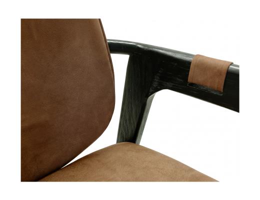 Set of 2 Forge, Poly Suede Upholstered Chair