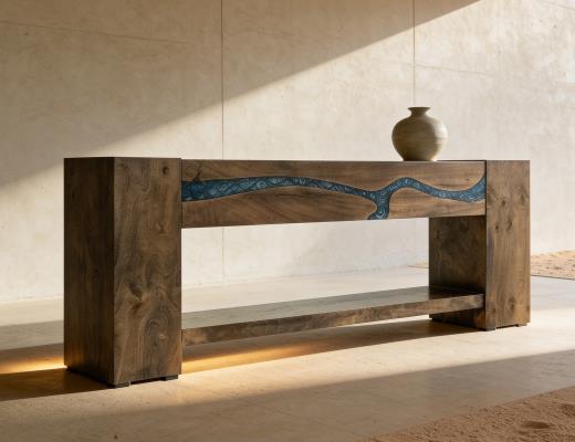 Zaphiro, Solid wood console