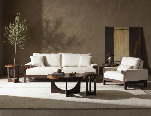 Set of 2 Raramuri, Chairside Table
