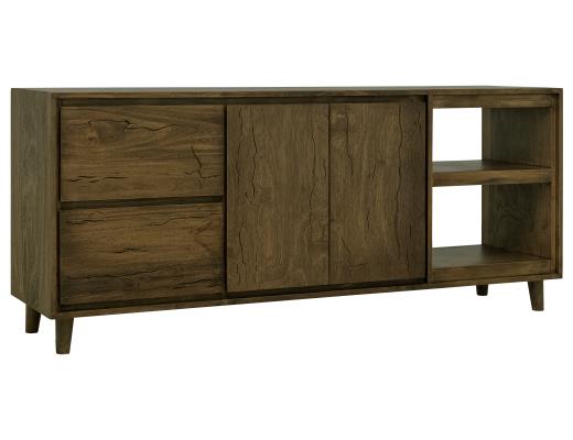 Savia, 3 Drawer & 2 Door, TV Stand 76"