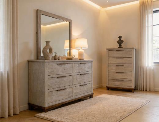Golden Loft, 5 Drawer, Chest