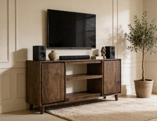 Savia, 2 Door, TV Stand 62"