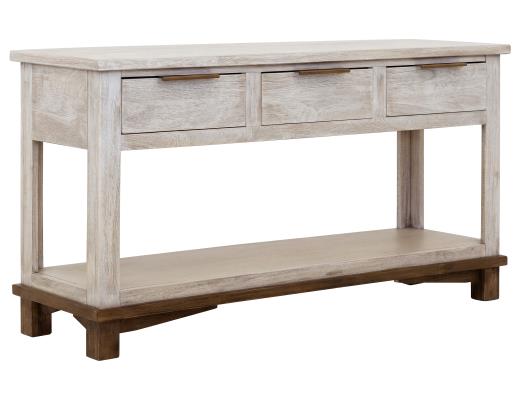 Golden Loft, 3 Drawer, Sofa Table