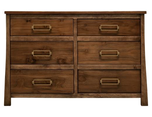 Roots, 6 Drawer Dresser and Mirror
