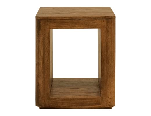 Set of 2 Balam, 1 Shelf, Chairside Table