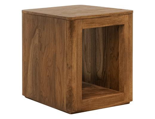 Set of 2 Balam, 1 Shelf, Chairside Table