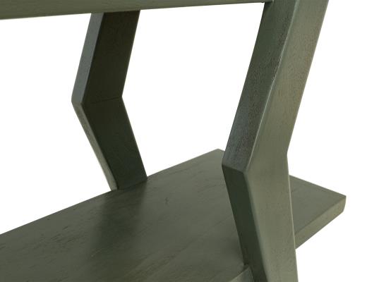 Moka, 4 Shelves, X-Shaped Étagère Bookcase