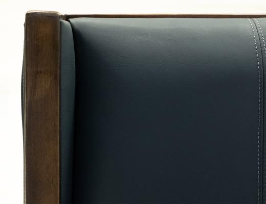 Set of 2 Forge, Upholstered Chair (100% Leather)