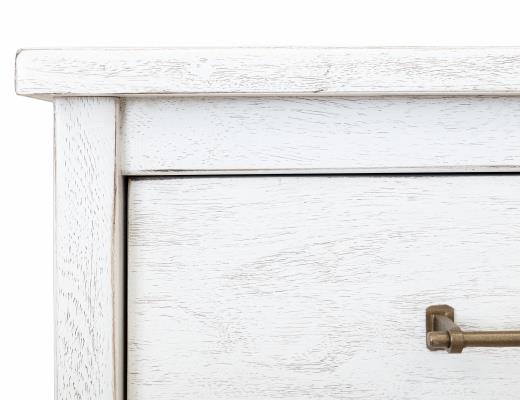 White Roots, 5 Drawer Chest