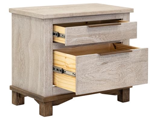 Set of 2 Golden Loft, 2 Drawer, Nightstand