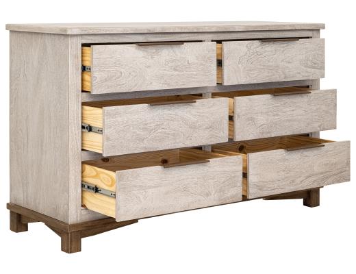 Golden Loft, 6 Drawer, Dresser