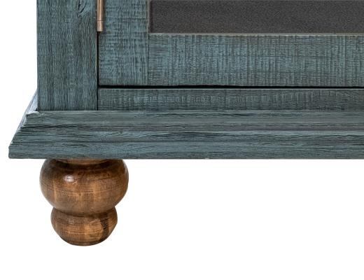 Vintage, 3 Drawer 4 Door Console