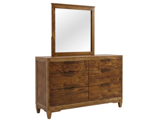 Sonora, 6 Drawer Dresser and Mirror