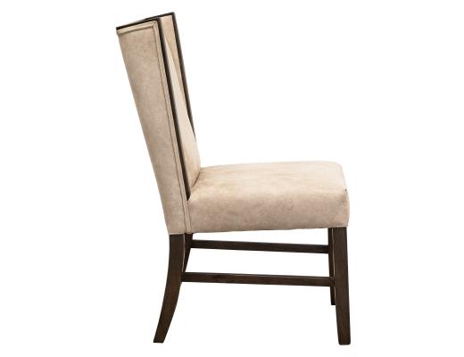 Set of 2 Forge, Poly Suede Upholstered Chair