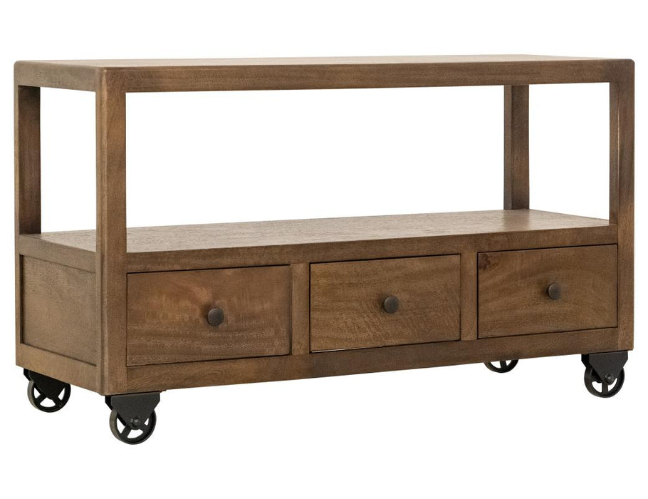Oslo, 3 Drawer , Sofa Table , 1 Shelf