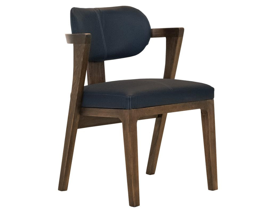 Set of 2 Zaphiro, Upholstered Chair (100% Leather)