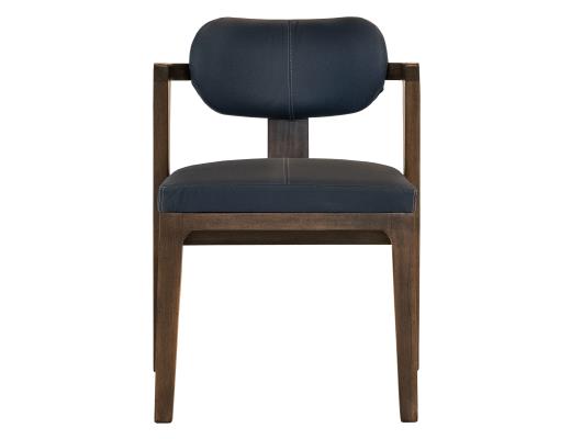 Set of 2 Zaphiro, Upholstered Chair (100% Leather)