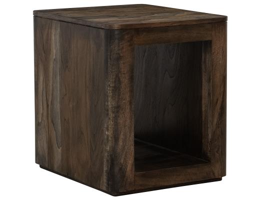 Set of 2 Balam, 1 Shelf , Chairside Table