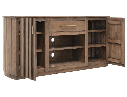 Mezquite, 1 Drawer & 2 Door , TV Stand for Fire Place