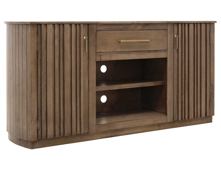 Mezquite, 1 Drawer & 2 Door , TV Stand for Fire Place