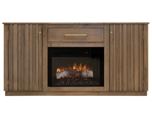 Mezquite, 1 Drawer & 2 Door , TV Stand for Fire Place