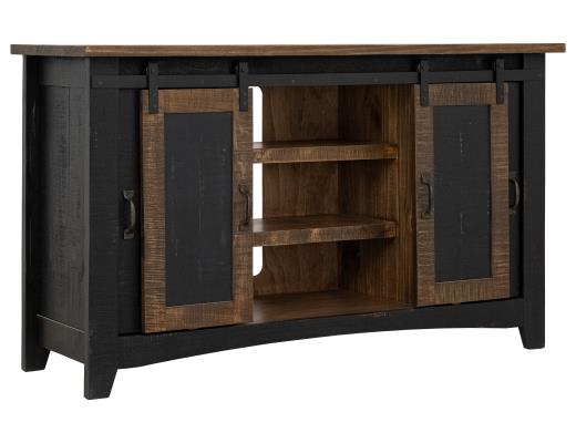 Pueblo, 2 Sliding Doors, 2 Mesh Doors 60" TV Stand