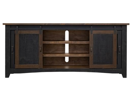 Pueblo, 2 Sliding Doors, 2 Mesh Doors 80" TV Stand