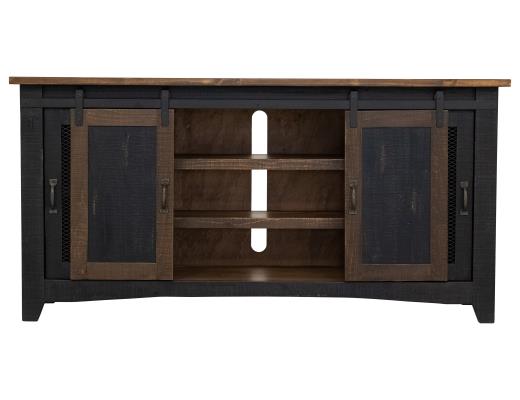 Pueblo, 2 Sliding Doors, 2 Mesh Doors 70" TV Stand