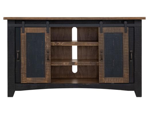 Pueblo, 2 Sliding Doors, 2 Mesh Doors 60" TV Stand