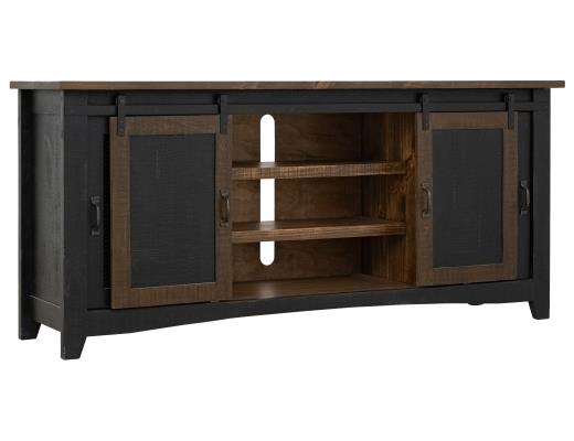 Pueblo, 2 Sliding Doors, 2 Mesh Doors 80" TV Stand