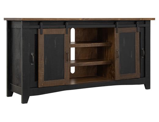 Pueblo, 2 Sliding Doors, 2 Mesh Doors 70" TV Stand