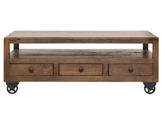 Oslo, 6 Drawer , Cocktail Table , 1 Shelf