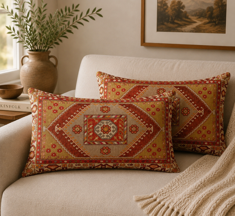 Persian-Inspired Luxurious Accent Cushions